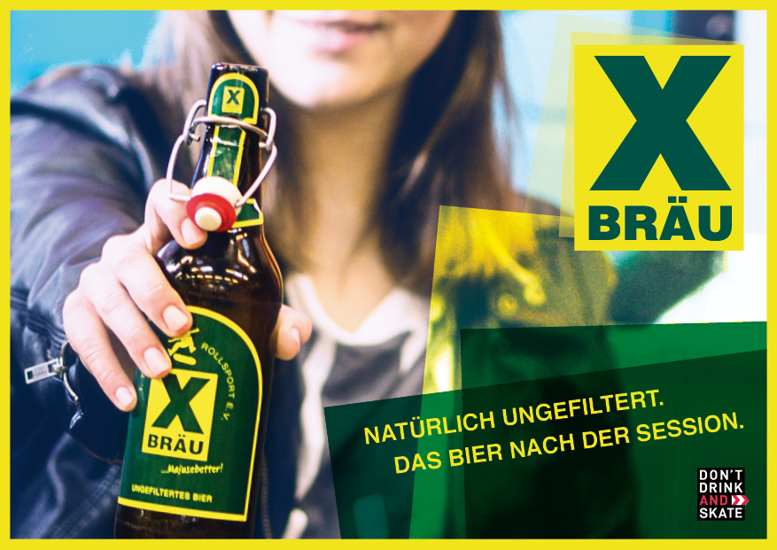 Bottleshooting X-Bräu für Skatehalle Trier