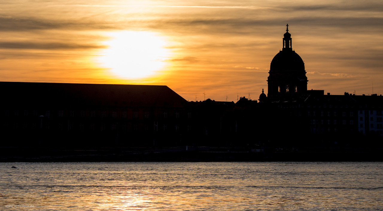 Sunset in Mainz