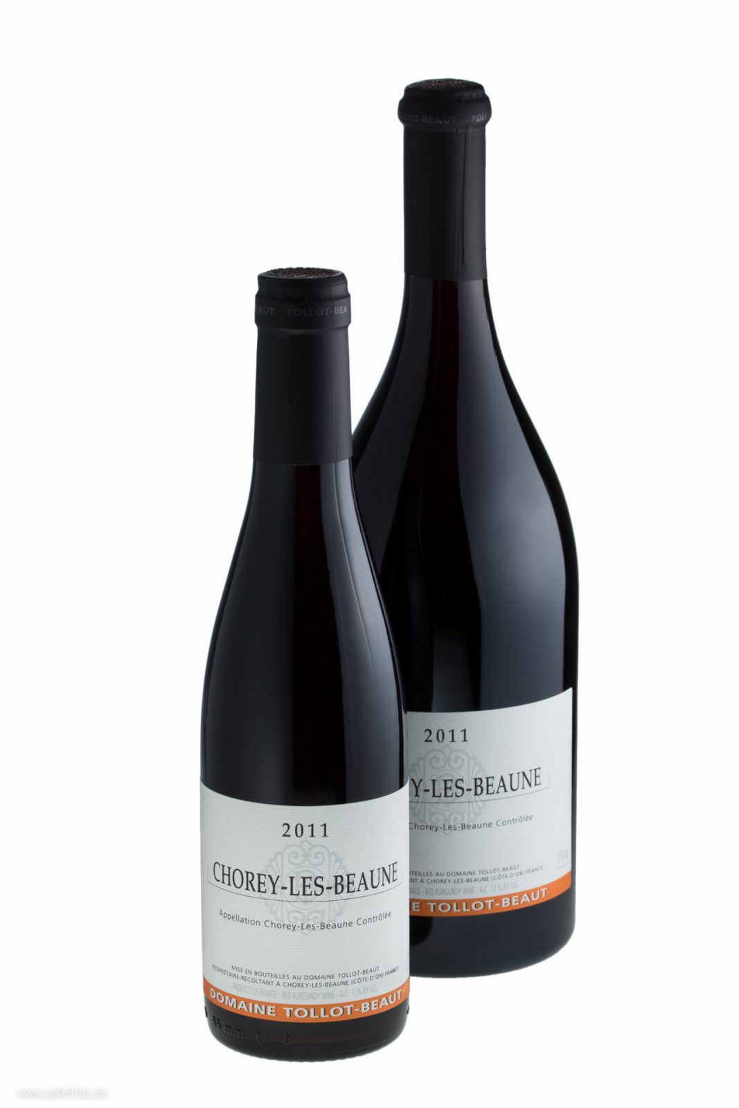 Bottle of wine Chorey les Beaune