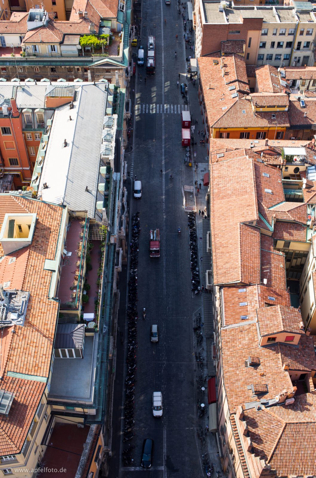 Streets in Bologna