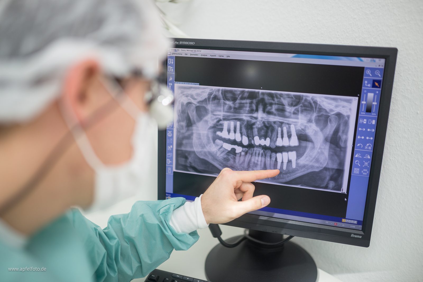 Visit to the dentist