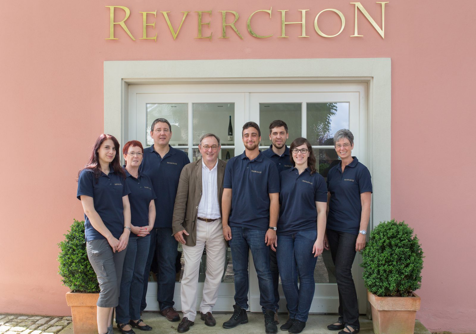 Das Team des Weinguts Reverchon in Konz